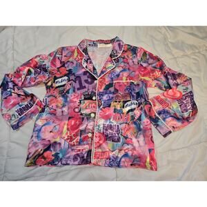 Tweenstyle Lover Loungewear Satin Feel Sz 8 Girls Pajama Top Replacement